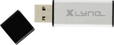 Xlyne ALU USB-Stick 4GB Aluminium 177555 USB 2.0 von Xlyne