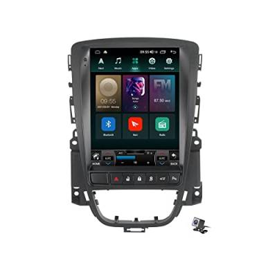YCJB Auto-Stereo-Android 10.0 SAT-Radio für Opel Astra J 2009-2015 Navigation 10.4in-Kopf-Masse 2-DIN-Multimedia-Video-Player FM-Empfänger mit 4G 5G Wifi SWC-Bluetooth-Carplay,Ts6 von YCJB