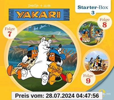 Yakari - Starter-Box 3 - Folge 7 bis 9, Die Original-Hörspiele zur TV-Serie von Yakari