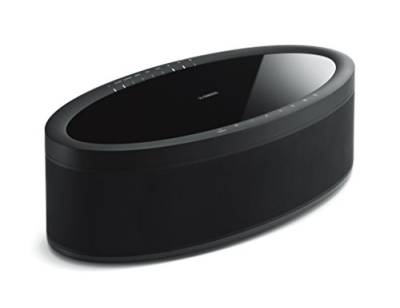 Yamaha MusicCast 50 Musikbox (Multiroom Stereo-Lautsprecher kompatibel mit Alexa Sprachsteuerung - bequem Musik streamen – Wireless Speaker mit raumfüllendem Klang) schwarz von Yamaha