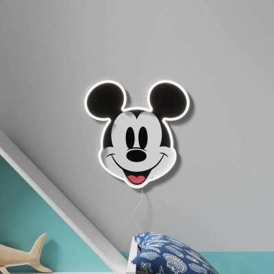 YellowPop Disney Mickey Printed Face Wandleuchte von YellowPop