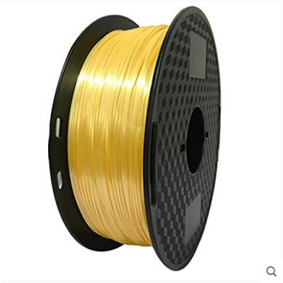 3D-Drucker Filament Pla Seide Material 1,75 2,85 Mm Grundlinie 3D-Druck Filament Für 3D-Drucker Und 3D-Stift Bronze(Color:Gold) von Yimihua