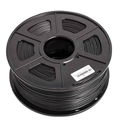3D Printing Filament ABS Printing Material 1.75 mm 1 kg (2.2 pounds) Spool for 3D Printer and 3D Pen Black von Yimihua