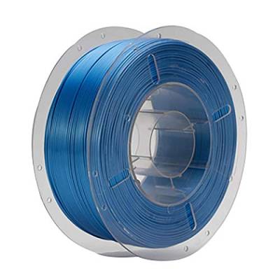 PLA-Seidenfaden 1,75 Mm Blau PLA 3D-Drucker Seide-1 Kg-Spule (2,2 Lbs) - Maßgenauigkeit +/- 0,02 Mm von Yimihua