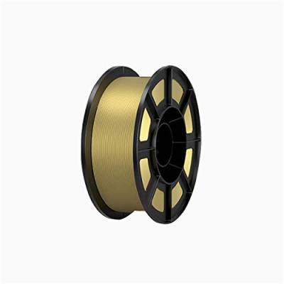 Pla Imitation Metall Farbe Filament 1,75 Mm PLA Goldfilament 3D-Drucker Filament FDM-Material 1 Kg Spulendruckstift Material Gold PLA von Yimihua