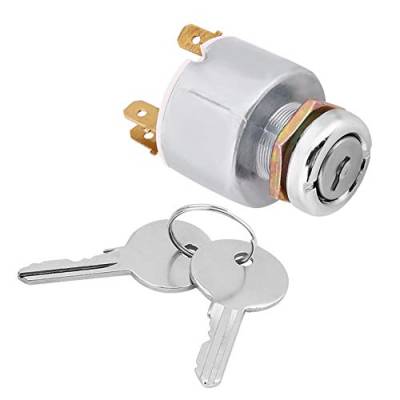 12v Universal Zündstartschloss, Schlüsselzündschalter Mit Schlüsseln Für Autotraktoranhänger von Yosoo Health Gear