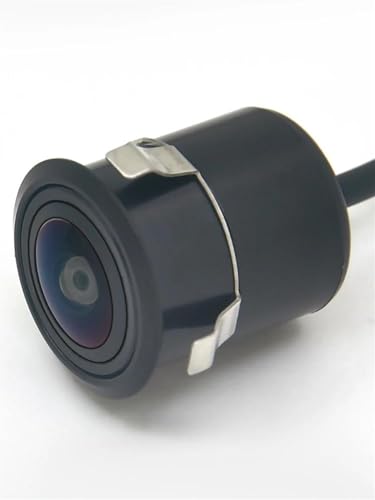 Auto RüCkansicht Kamera 170° AHD 1080P wasserdichte Universal-Fahrzeug-Rückfahrkamera Auto-Rückfahrkamera Schwarzes Fisheye-Objektiv Nachtsicht Drahtlose RüCkfahrkamera (Größe : AHD) von ZERMEA