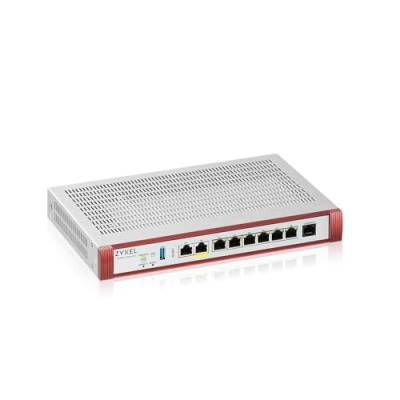 USG FLEX200 H Series, User-definable Ports with 1 * 2.5G, 1 * 2.5G(PoE+) & 6 * 1G, 1*USB with 1 YR Security Bundle von ZYXEL