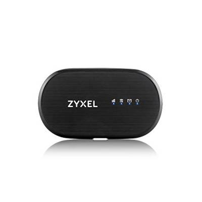 Zyxel Mobiler WLAN-Hotspot mit 4G LTE | Bis zu 150 Mbit/s Download-Geschwindigkeit | Gemeinsame WiFi-Verbindung für 10 Geräte | Herausnehmbarer, langlebiger Akku | Taschenformat [WAH7601] von ZYXEL