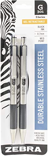 Zebra G-301 Ballpoint Pen Black (41312) von Zebra Textil