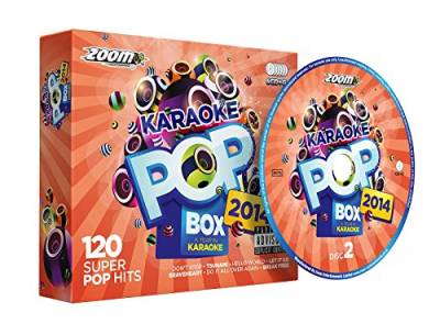 Zoom Karaoke Pop Box 2014: A Year In Karaoke - Party Pack - 6 CD+G Box Set - 120 Songs von Zoom Entertainments