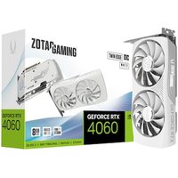 ZOTAC GAMING GeForce RTX 4060 TwinEdge OC White 8GB GDDR6 Grafikkarte 3xDP/HDMI von Zotac