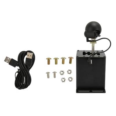 USB-Handbremse, USB-PC-Handbremse für SIM-Rennspiel G27 G29 G920 G923, für Thrustmaster Th8A T300RS T500 GT-Lenkrad, PC Sequential Shifter für DiRT Sim-Rennspiele von Zunate