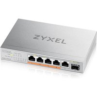 ZyXEL XMG-105 5 Port 10/2,5G MultiGig PoE++ Switch unmanaged von Zyxel