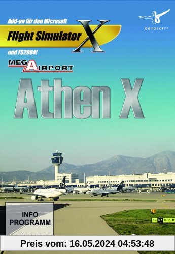Flight Simulator X - Mega Airport Athen X (Add-On) von aerosoft