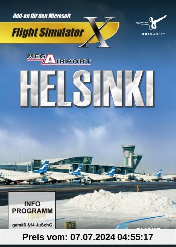 Flight Simulator X - Mega Airport Helsinki (Add-On) von aerosoft