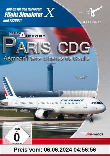Flight Simulator X - Mega Airport Paris von aerosoft