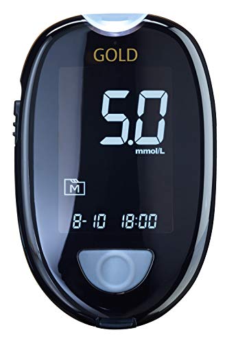 GlucoCheck Gold Blutzuckermessgerät (mmol/l)… von aktivmed