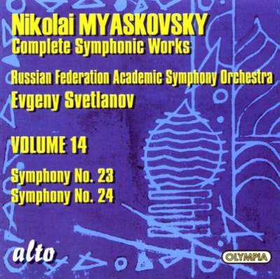 Myaskovsky:Sinfonien 23+24 von alto