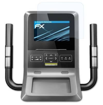 atFoliX Schutzfolie Displayschutz für Sportstech Crosstrainer LCX800, (2 Folien), Ultraklar und hartbeschichtet von atFoliX