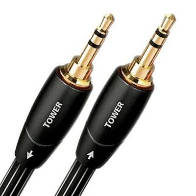 AudioQuest 5 m Tower 3,5 mm Audiokabel 3,5 mm schwarz - Audiokabel (3,5 mm, 3,5 mm, Kupfer, 5 m, Schwarz) von audioquest