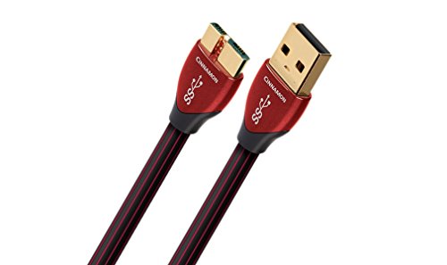 AudioQuest Cinnamon Micro USB 3.0 Kabel 1,5m USB A 3.0 auf Micro USB 3.0 Kabel von audioquest