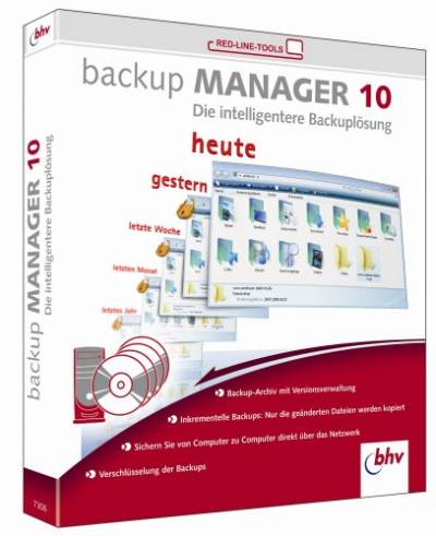 Backupmanager 10 von bhv Distribution