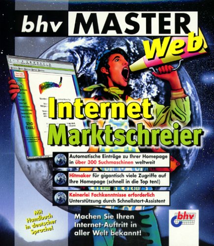 MasterWeb Internet Marktschreier. CD- ROM für Windows 95/98 von bhv Distribution