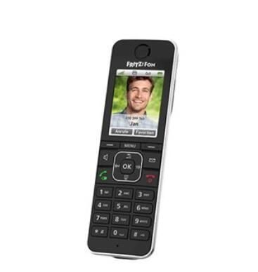 AVM FRITZ Fon C6 Schnurloses DECT Telefon schwarz