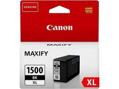 Canon Original PGI-1500XL BK Druckerpatrone schwarz 1.200 Seiten (9182B001)
