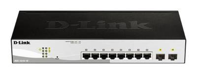 D-Link Switch 10-Port Gigabit Ethernet PoE 65W 2-Port SFP (DGS-1210-10P/E)