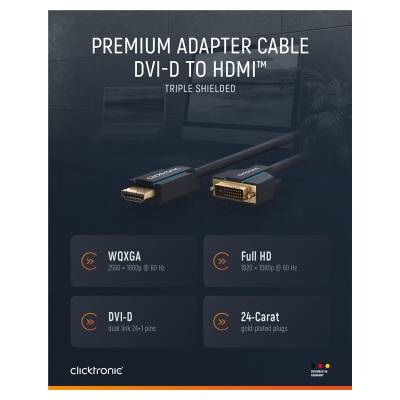 DVI-auf-HDMI™-Adapterkabel