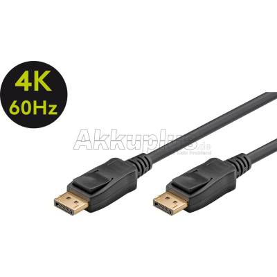 DisplayPort™ Verbindungskabel 1.2 VESA, vergoldet