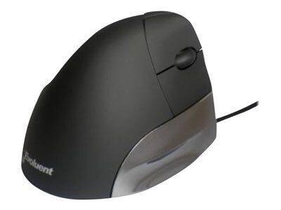 Evoluent VerticalMouse VMS Standard - Maus - ergonomisch - Für Rechtshänder - optisch - 3 Tasten - kabelgebunden - USB