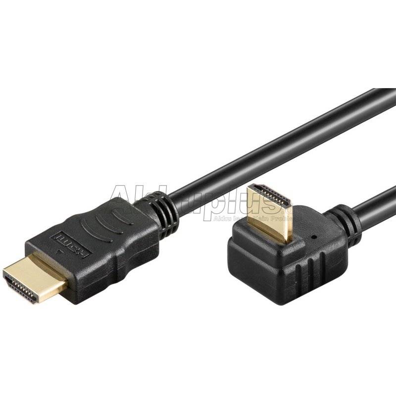 High-Speed-HDMI™-270°-Kabel mit Ethernet (4K@30Hz)