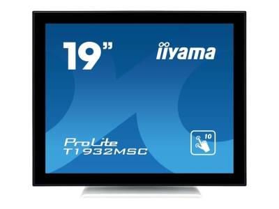 Iiyama Monitor ProLite T1932MSC-W5AG Touch-LED-Display 48,26cm (19") weißmatt