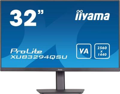 Iiyama ProLite XUB3294QSU-B1 Monitor 80cm (31,5 Zoll)
