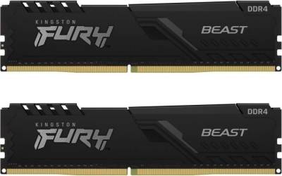 Kingston FURY Beast DIMM Kit 8GB, DDR4-3200, CL16-18-18