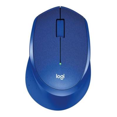 Logitech M330 Silent Plus Wireless Maus (kabellos, blau)