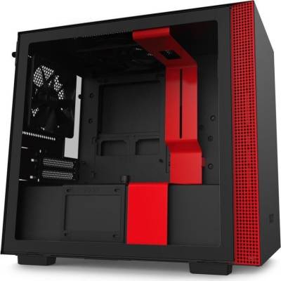 NZXT H210 Schwarz/Rot