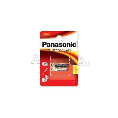 Panasonic - CR123A - 3 Volt 1600mAh - Photo Lithium-Batterie