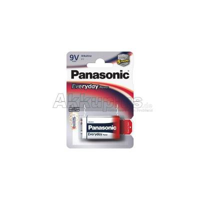Panasonic - Everyday Power - 9V-Block - 9 Volt AlMn