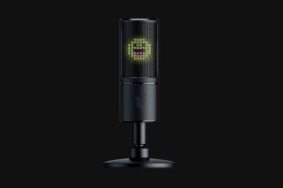 Razer Seiren Emote Mikrofon mit 8-Bit-Emoticon-Display