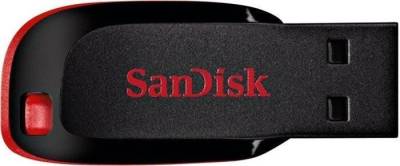 SanDisk Cruzer Blade schwarz 64GB, USB-A 2.0