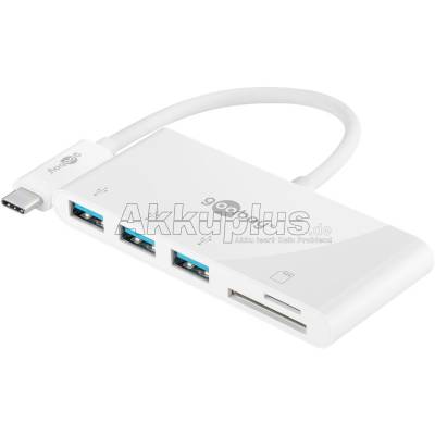 USB-C™ Multiport-Adapter auf 3x USB-A, Cardreader