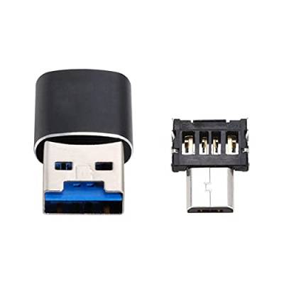 Cablecc USB 3.0 auf Micro SD SDXC TF Kartenleser mit Micro USB 5pin OTG Adapter für Tablet/Handy von cablecc