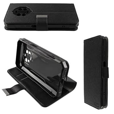 caseroxx Handy Hülle Tasche kompatibel mit Blackview BV8800 / BL8800 Pro Bookstyle-Case Wallet Case in schwarz von caseroxx