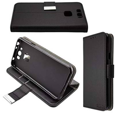 caseroxx Handy Hülle Tasche kompatibel mit Gigaset ME Bookstyle-Case Wallet Case in schwarz von caseroxx