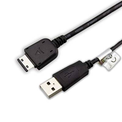 caseroxx USB-Kabel, Datenkabel für Samsung GT-C3060, USB-Kabel als Ladekabel oder zur Datenübertragung in schwarz von caseroxx