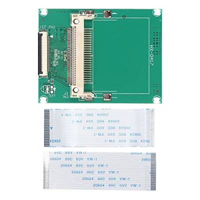 ciciglow CF-Speicherkartenadapter SSD HDD-Adapter 1,8" Compact Flash CF-Speicherkarte auf CE-Adapter, 50 Pin CF-Karte auf 1,8 Zoll CE(ZIF)-Adapter von ciciglow